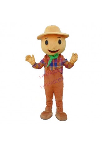 scarecrow mascot costume custom cartoon character cosplay adult size carnival costume 3109