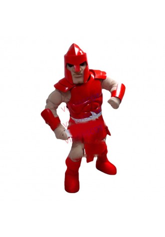High Quality Red Colony Titan Mascot Costume Adult Warrior Knight Theme Anime Cosply Costumes Carnival Fancy Dress 2051