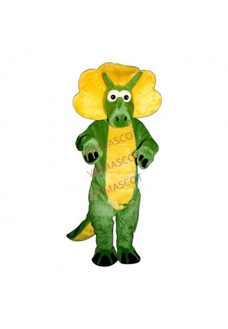 Green Triceratops Mascot Costume Adult Dinosaur Dragon Theme Cartoon Anime Cosply Costumes Mascotte Fancy Dress Kits Suit 2065