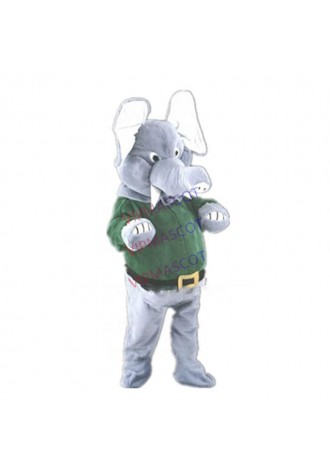 Daddy Elephant Mascot Costume adult size high quality cartoon grey elephant theme anime cosplay costumes carnival fancy 2973