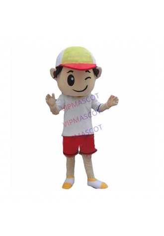 boy kid mascot costume custom cartoon character cosplay carnival costume 3019