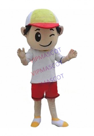 boy kid mascot costume custom cartoon character cosplay carnival costume 3019