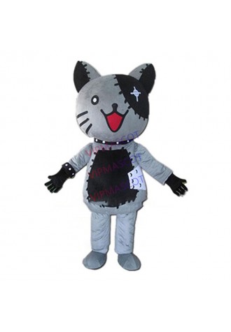 grey cat mascot costume custom adult size cartoon character cosplay carnival costume 3273