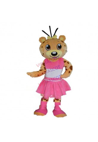 tiger girl mascot costume custom cartoon character cosplay adult size carnival costume 3048