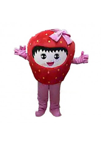 strawberry mascot costume factory wholesale new hot custom cartoon strawberry fruit theme anime cosplay costumes carnival 3049