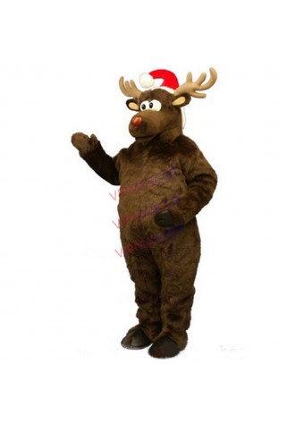 Christmas Roduph deer Elk mascot costume new arrival hot sale adult size cartoon xmas reindeer theme anime cosplay costumes 2668