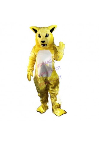 yellow Electric cat mascot costume wholesale adult size cartoon cat theme anime cosplay costumes carnival fancy dress kits 2688