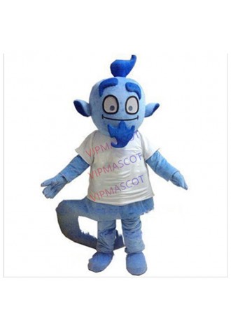blue devil mascot costume halloween devil custom cartoon character cosplay adult size carnival costume 3397
