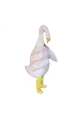 realistic Goose Swan Mascot Costume wholesale adult cartoon goose theme anime costumes carnival fancy dress for holiday 3422