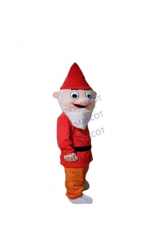 Red One Seven Dwarfs Mascot Costume from the Snow White Fancy Dress Party Adult Children Size New Style Factory Direct Sale