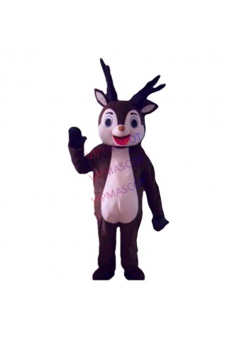 New Style Christmas deer Mascot Costume Adult Size deer cartoon costume party fancy dress Factory Direct Sale