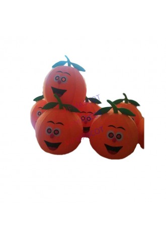 High Quality orange fruit mascot costume suit for any size mascot costume suit Fancy Dress Cartoon Character Party Outfit Suit