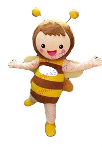 Professional Cute Bee mascot costume animal cartoon costume adult party fancy dress mascot costume free shipping