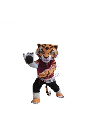 Can be washed with water No deformation EVA Material Helmet Kung Fu Tiger Mascot Costumes cartoon Apparel 106