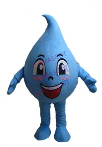 Six style Real picture EVA Material adult blue Water-drop Mascot Costumes props party Cosplay cartoon Apparel 517