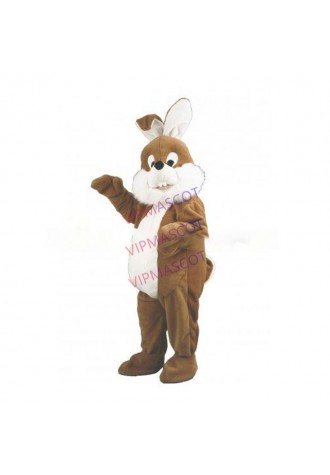 High quality EVA Material Helmet dark khaki rabbit Mascot Costumes Unisex cartoon Apparel Cosplay Custom made Adult Size 154