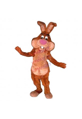 High quality EVA Material Helmet Ultra soft velvet fabric Happy rabbit Mascot Costumes Unisex cartoon Apparel Cosplay 165