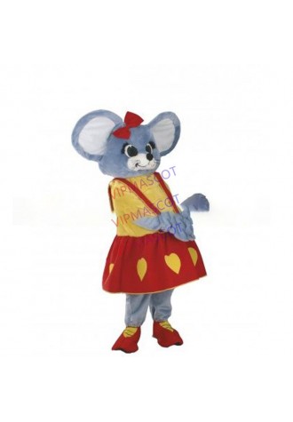 Rapid MaKe Can be washed with water EVA Material Helmet Wearing skirt Mouse Mascot Costumes cartoon Apparel Cosplay 305