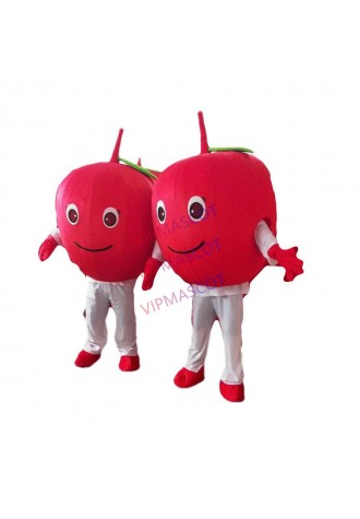 Rapid Make EVA Material Red apple Mascot Costume fruit Cartoon Apparel Cosplay advertisement 586