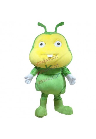 EVA Material Helmet Green ants Mascot Costumes Crayon Cartoon Apparel Birthday party Masquerade 958