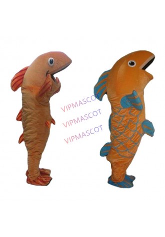 carnival High quality EVA Material fish carp Mascot Costumes Unisex cartoon Apparel Cosplay fish mascot costumes 230