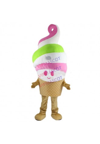 High quality EVA Material ice cream Mascot Costumes Cartoon Apparel Birthday party Masquerade cosplay 883