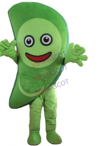 Make EVA Material Vegetables green peas Mascot Costumes Cartoon Apparel Birthday party Masquerade 1004