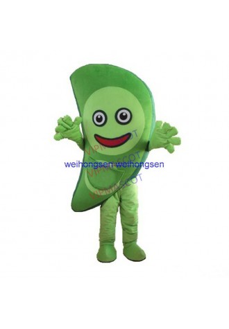 Make EVA Material Vegetables green peas Mascot Costumes Cartoon Apparel Birthday party Masquerade 1004