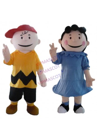 Most beautiful EVA Material charlie brown Mascot Costumes Crayon Cartoon Apparel Birthday party Masquerade 954