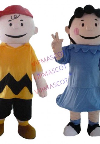 Most beautiful EVA Material charlie brown Mascot Costumes Crayon Cartoon Apparel Birthday party Masquerade 954