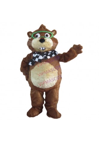 Factory direct Make EVA Material Helmet brown chipmunk Mascot Costumes Cartoon Apparel Birthday party Masquerade 1013
