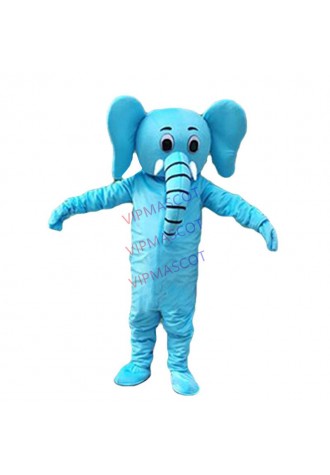 High Quality Grey Mastadon Elephant Mascot Costume Elephant Theme Anime Cosply Costumes Carnival Fancy Dress Mascotte Kits