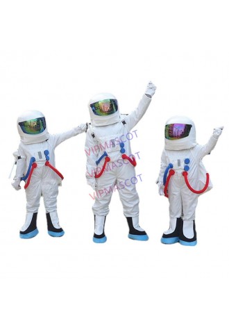 Space Suit Mascot Costume Astronaut Mascot Costume with Backpack Glove,shoes Engineering Costume  Career play Free Shipping