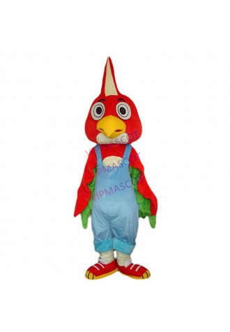 Red Turkey Mascot Costume Chicken Costume Adult Size Advertisement Costumes Halloween Fancy DRESS  Multiple Color  Free Shipping