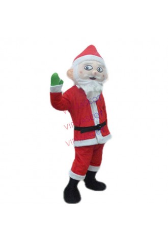 Santa Claus Mascot Costume  Cartoon Mascot Costume Festival Costumes Fancy Dress Costume  Adult Size Free Shipping