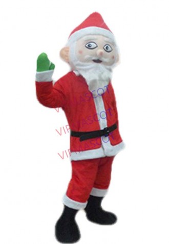 Santa Claus Mascot Costume  Cartoon Mascot Costume Festival Costumes Fancy Dress Costume  Adult Size Free Shipping