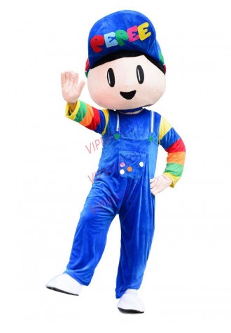 Professional New Style Pepee Mascot Costume boy mascot costume Fancy Dress outfit with free shipping
