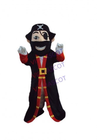 Pirate Captain mascot costume hot sale Halloween cartoon character fancy dress carnival costume Cosplay Outfits Adult Size