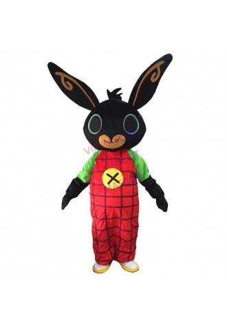 Real Shot Rabbit BING Mascot Costume Rabbit Cosplay Costumes Fancy Dress Christmas Cosplay