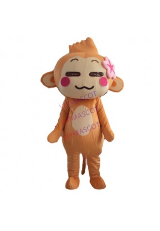 YOYO and CICI Monkey Cartoon Suit Carnival Costume Fancy Dress Costumes Animal Mascot Party Costumes