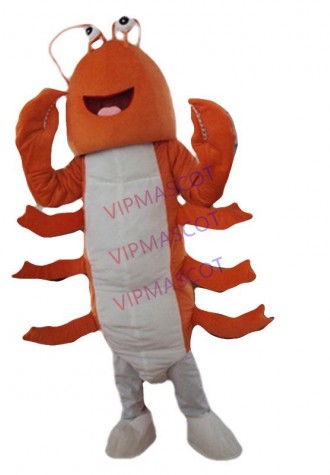 Shark Dolphin Mascot Costume Marine Animal Mascot Costumes Shrimp Mascot Costumes Halloween Party Outfit Adult Size