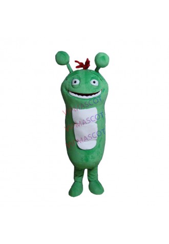Custom Green Bugs Insect Mascot Costume Adult Size Costume With Fan Inside Head For Commercial Advertising Carnival Party Dress
