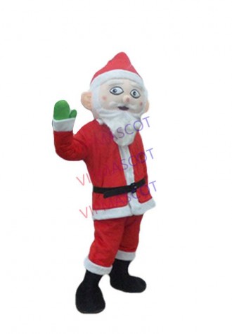 Santa Claus Mascot Costume Cartoon Mascot Costume Festival Costumes Fancy Dress Costume Adult Size Free Shipping