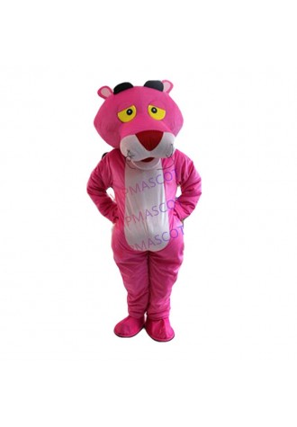 Pink Panther Cartoon Costume Performance Mascot Doll Mascot Costume Suit Advertisement Costumes Halloween Birthday Party