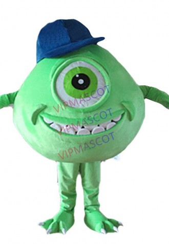 Monster big eyes Mascot Costumes Cartoon Apparel advertisement costumes Halloween Birthday party