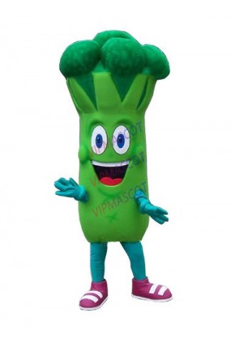 Bruce Broccoli Mascot Costume Custom Fancy Costume Cosplay Costume Mascotte for Halloween Party Event