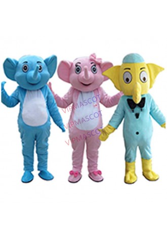 Elephant Mascot Costume Cosplay Mascotte Adult Size Fancy Carnival Festival Dress Christmas Cosplay for Halloween party event
