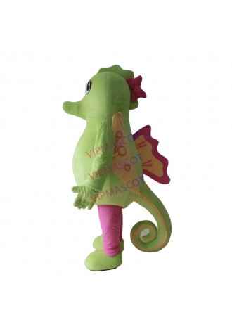 Sea Horse Mascot Costume Cosplay Outfits Adult Size Cartoon Mascot costume For Carnival Festival Commercial Dress