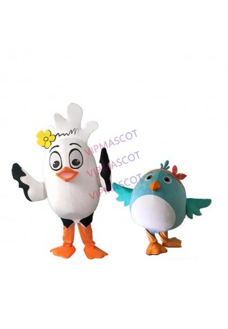 Bird Mascot Costume Fancy Dress Adult Size Birds Cartoon Mascot Costumes for Halloween Carnival Party Stage Performance Events