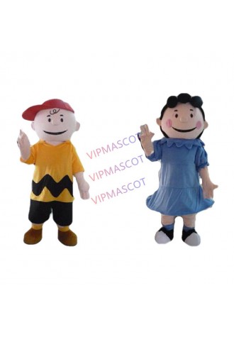 High quality EVA Material charlie brown Mascot Costumes Crayon Cartoon Apparel Birthday party Masquerade